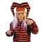 Adults Terror of Hallows Eve Trickster Costume Halloween Outfit Polyester